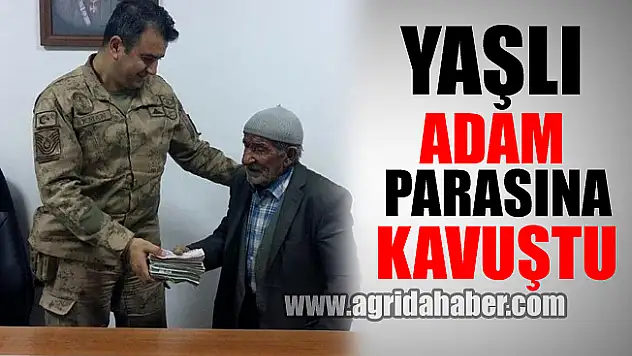 Parası Çalınan Yaşlı Adama Paraları Teslim Edildi!