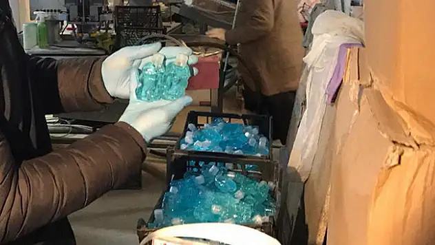 Binlerce Paket Sahte Dezenfektan Ele geçirildi!