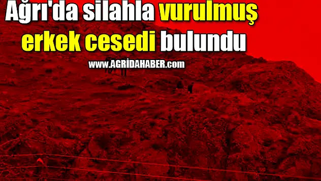 Ağrı'da Silahla Vurulan Bir Ceset Bulundu!
