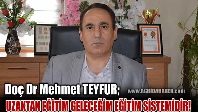 Doç. Dr. Mehmet Teyfur: Uzaktan Eğitim Geleceğin Eğitim Sistemidir