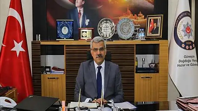Ağrı İl Emniyet Müdürü Nihat Özen'in Bayram Mesajı