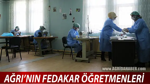 Ağrı'nın Fedakar Öğretmenleri Öğrenci ve Vatandaşlarının Yanında