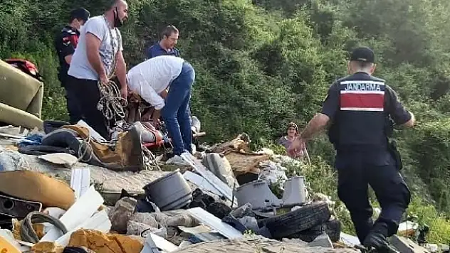 Fotoğraf Çekerken Uçurumdan Yuvarlandı!