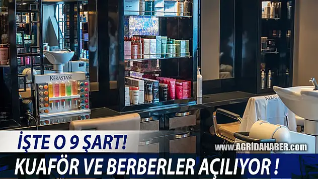 Kuaför ve Berberlerde uygulanacak 9 ana tedbir açıklandı!