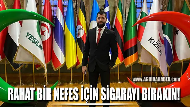 Yeşilay Ağrı Şubesinden 'O nefes sana lazım olacak' hatırlatması