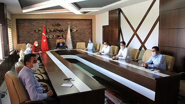 Ağrı'da yüz yüze eğitim hazırlıkları değerlendirildi