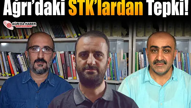 Ağrı'daki STK'lardan Ahlaksızlığa Tepki!