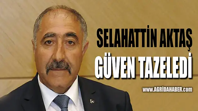 MHP Ağrı İl Başkanı Selahattin Aktaş Yeniden Başkan