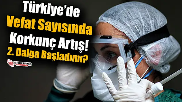 Türkiye'de Vefat Sayısında Dehşet Artış! 2'inci Dalga mı Başladı?