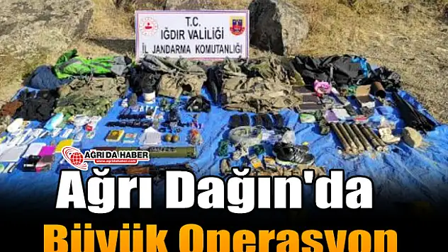 Ağrı Dağın'da Büyük Operasyon