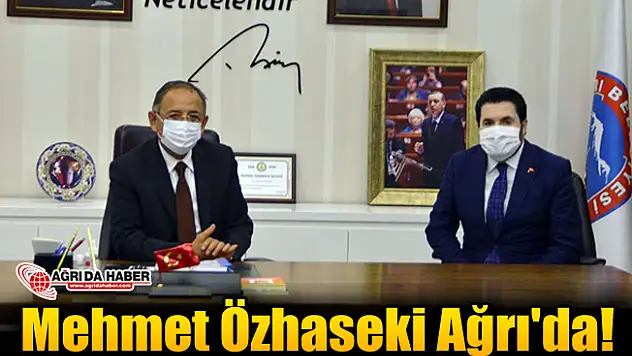 AK Parti Genel Başkan Yardımcısı Mehmet Özhaseki Ağrı'da!