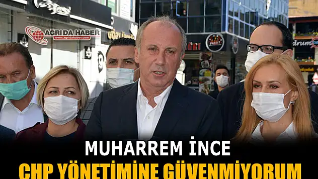 Muharrem İnce Ağrı'da Esnaf ziyareti Yaptı