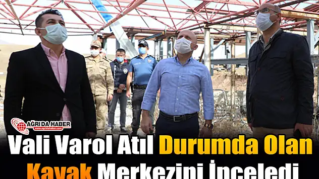 Vali Varol Atıl Durumda Olan Kayak Merkezini İnceledi