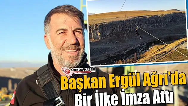 Hamur Kanyonu'nda Zipline Teleferik Kuruldu!