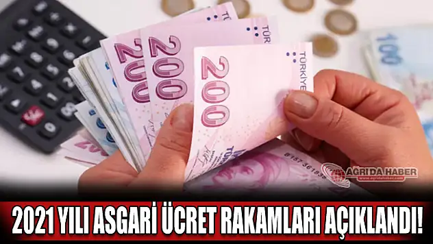 2021 yılı Asgari Ücret Rakamları Açıklandı! İşte Yeni Asgari Ücret rakamı