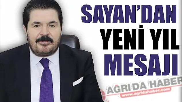Belediye Başkanı Savcı Sayan'ın Yeni Yıl Mesajı