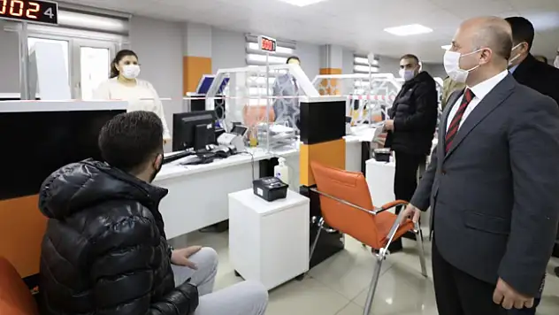 Vali Varol'dan Doğubayazıt Kaymakamlığına Ziyaret