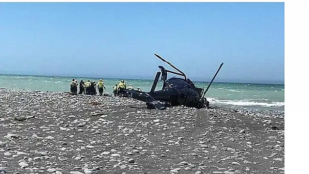 Yeni Zelanda'da Helikopter Kazası!