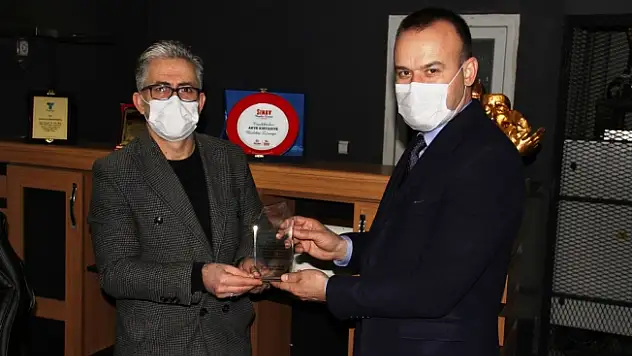 Ağrı Milli Eğitim Müdürü Mehmet Faruk Tekin'in teşekkür ziyaretleri