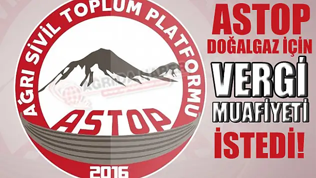 Ağrı Sivil Toplum Platformu Doğalgaz İçin Vergi Muafiyeti İstedi