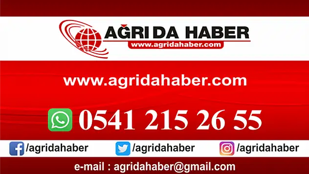 Ağrıda Haber'i Sosyal Platformlarda takip etmeyi unutmayın!