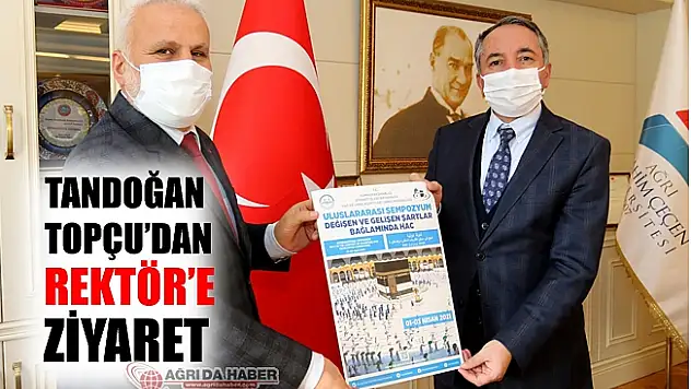 İl Müftüsü Tandoğan Topçu'dan Abdulhalik Karabulut'a Ziyaret
