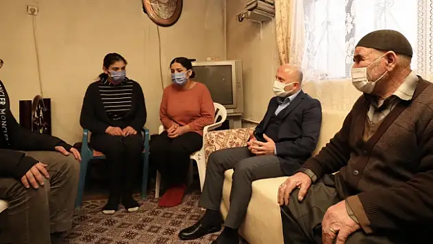 Vali Varol'dan Baban Ailesine Ziyaret