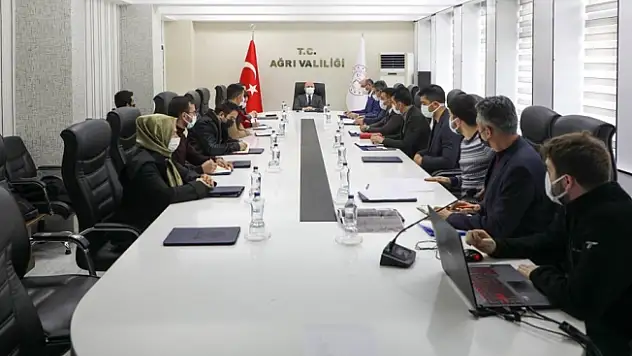 Vali Varol'un Başkanlığında Gıdakent Projesi Ele Alındı