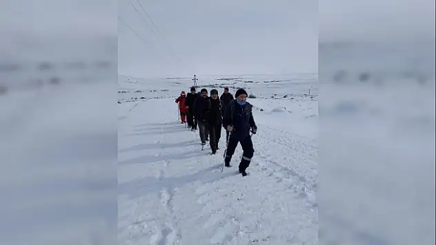 Ağrıda dağcılar Bubi Dağı'na tırmandı