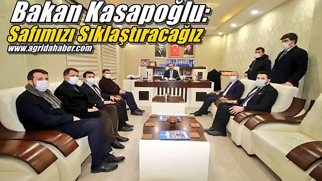 Bakan Kasapoğlu 'Fitne ve fesada aldırış etmeden safımızı sıklaştıracağız'