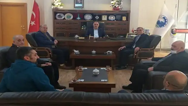 CHP Ağrı İl Başkanı Nihat Aslan'dan ATSO'ya Ziyaret