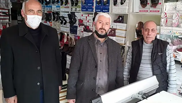 HÜDA PAR Doğubayazıt İlçe Teşkilatı esnafa ziyaretinde