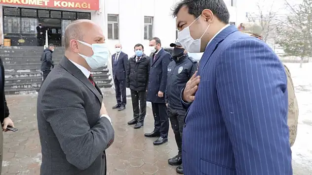 Vali Varol'dan Diyadin Kaymakamına&nbspHayırlı Olsun Ziyareti