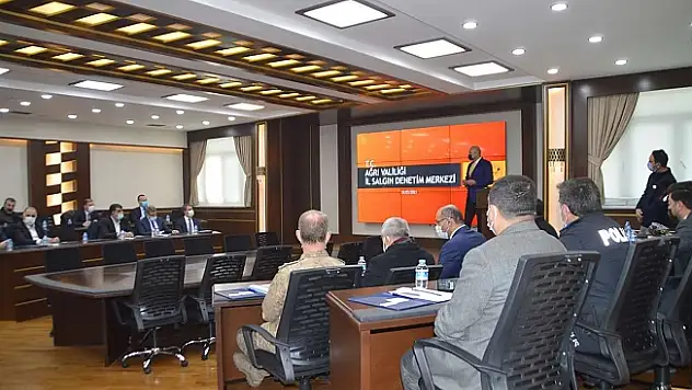 Ağrı'da 'Dinamik Denetim Süreci' Toplantısı
