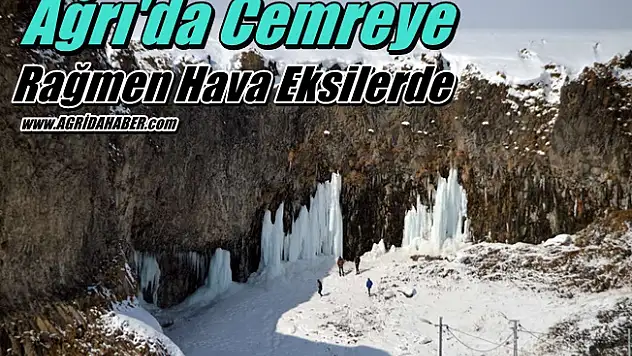 Ağrı'da Cemreye Rağmen Hava Eksilerde