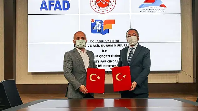 AİÇÜ ile Ağrı Valiliği Arasında Protokol İmzalandı
