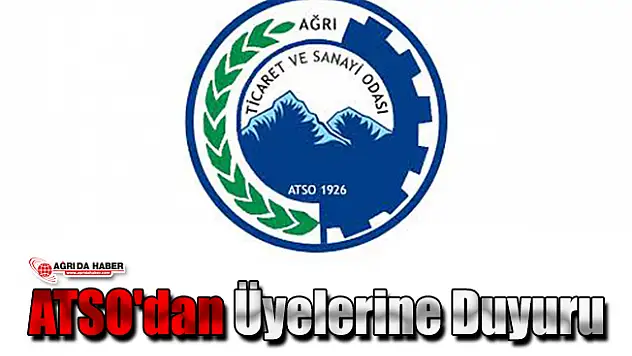 ATSO'dan Üyelerine Duyuru