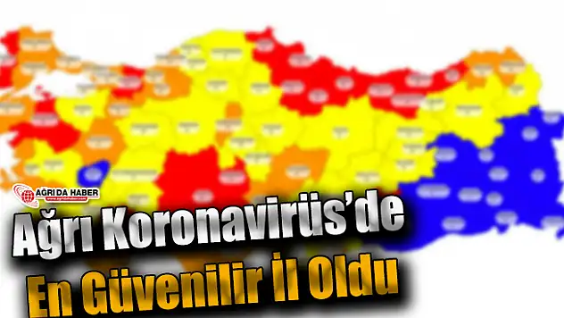 Koronavirüs Türkiye Tablosu Yayınlandı! Ağrı Güvenilir İller Arasında