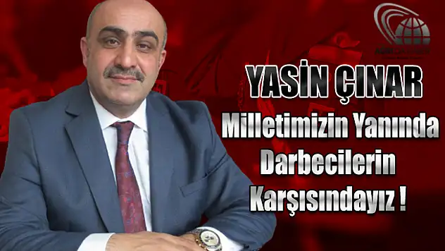 Diyanet-sen Ağrı şube Başkanı Yasin Çınar'dan Generallere tepki