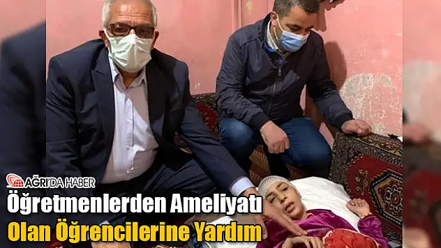 Öğretmenlerden Beyin Ameliyatı Olan Öğrencilerine Yardım