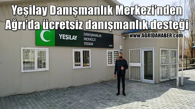 Yeşilay Danışmanlık Merkezi'nden Ağrı'da ücretsiz danışmanlık desteği