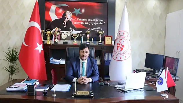 Ağrı Gençlik ve Spor İl Müdürü Çalgan'dan Gençlik ve Spor Bayramı Mesajı