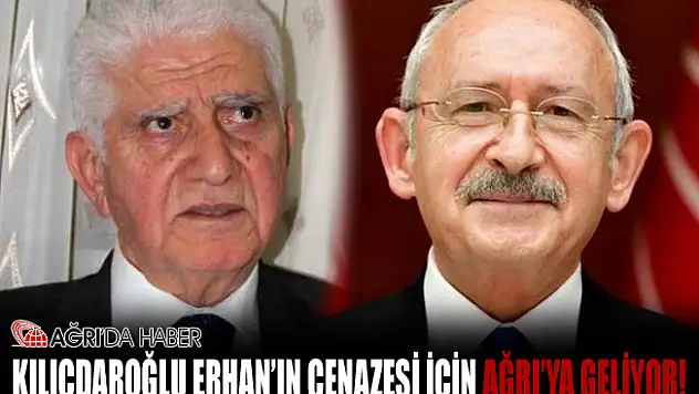 Kemal Kılıçdaroğlu Ağrı'ya Geliyor