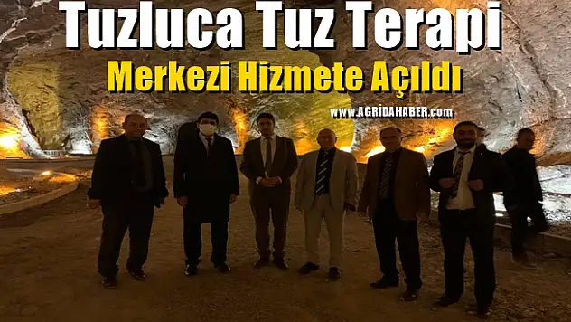 Tuzluca Tuz Terapi Merkezi Hizmete Açıldı