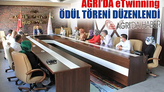 Ağrı'da eTwinning Ödül Töreni Düzenlendi!