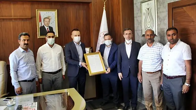 Önder Derneği Bölge Sorumlusu Şerafettin Yıldırım'dan Milli Eğitim Müdürü Tekin'e ziyaret