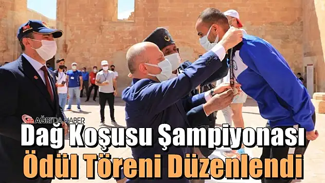 Türkiye Dağ Koşusu Şampiyonası Ödül Töreni Düzenlendi