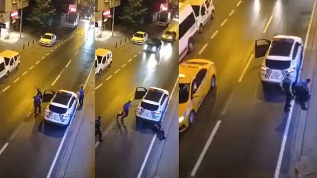 Annesini Bıçaklayan Kişiyi, Polis Ayaklarından Vurdu!