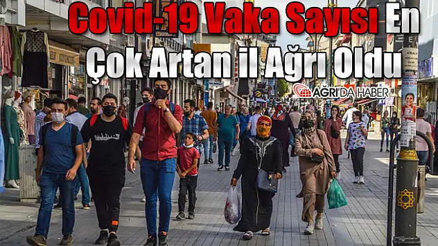 Covid-19 Vaka Sayısı En Çok Artan il Ağrı Oldu