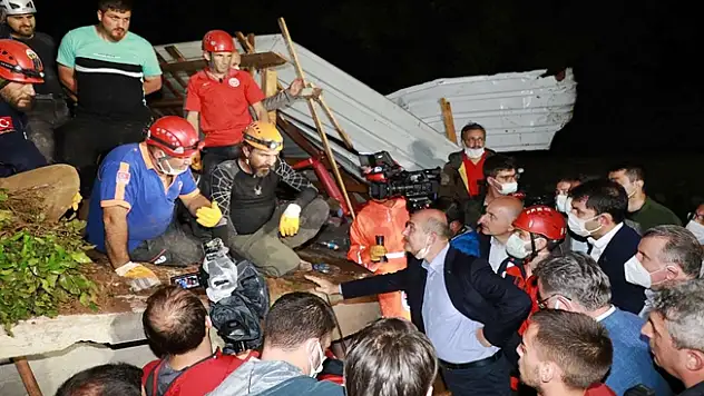 Rize'de Sel ve Heyelanda 5 Kişi Öldü